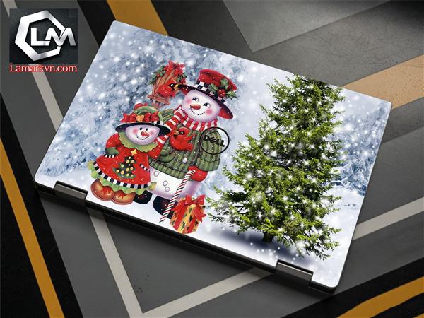 Ảnh đại diện sản phẩm Dán skin laptop tết , giáng sinh , ông già noel D403